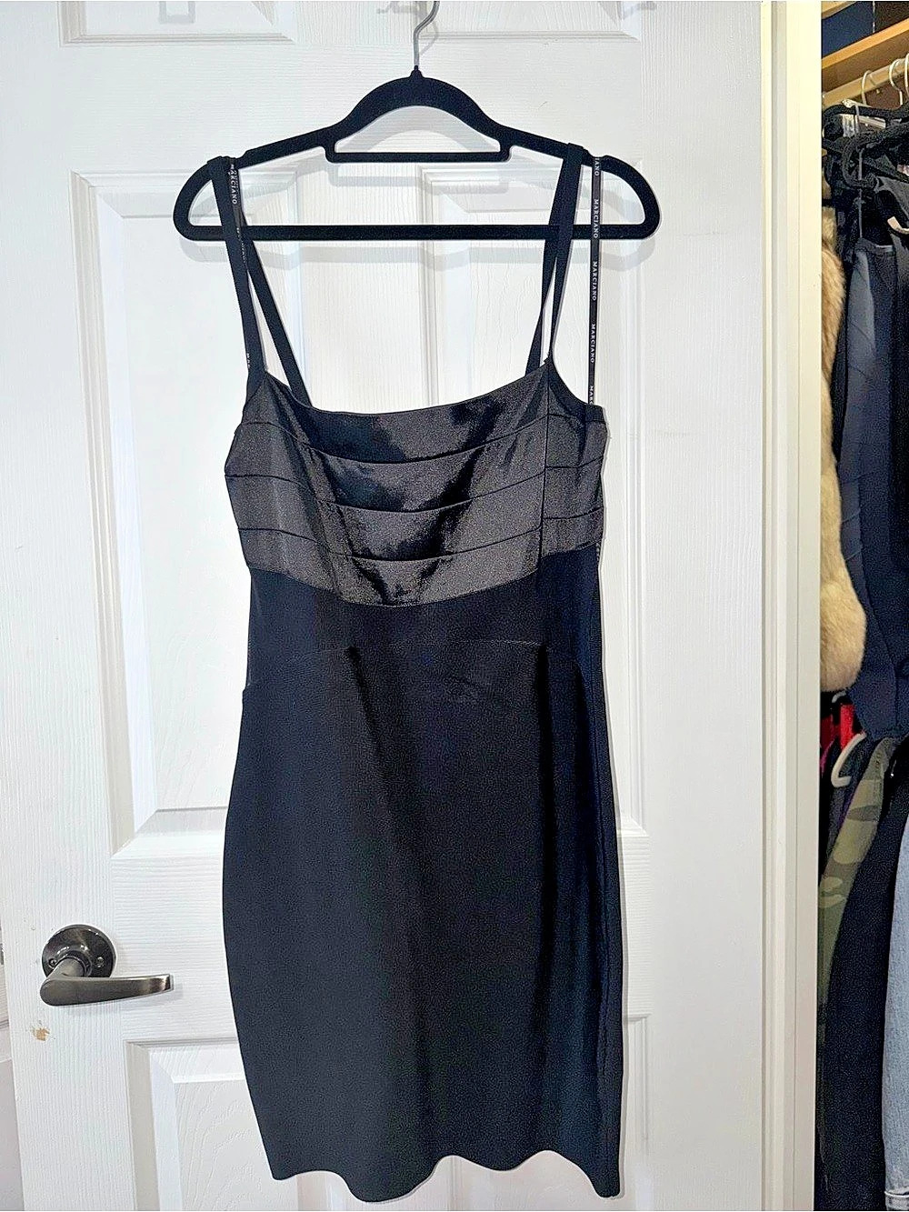 Marciano Black Bodycon Dress